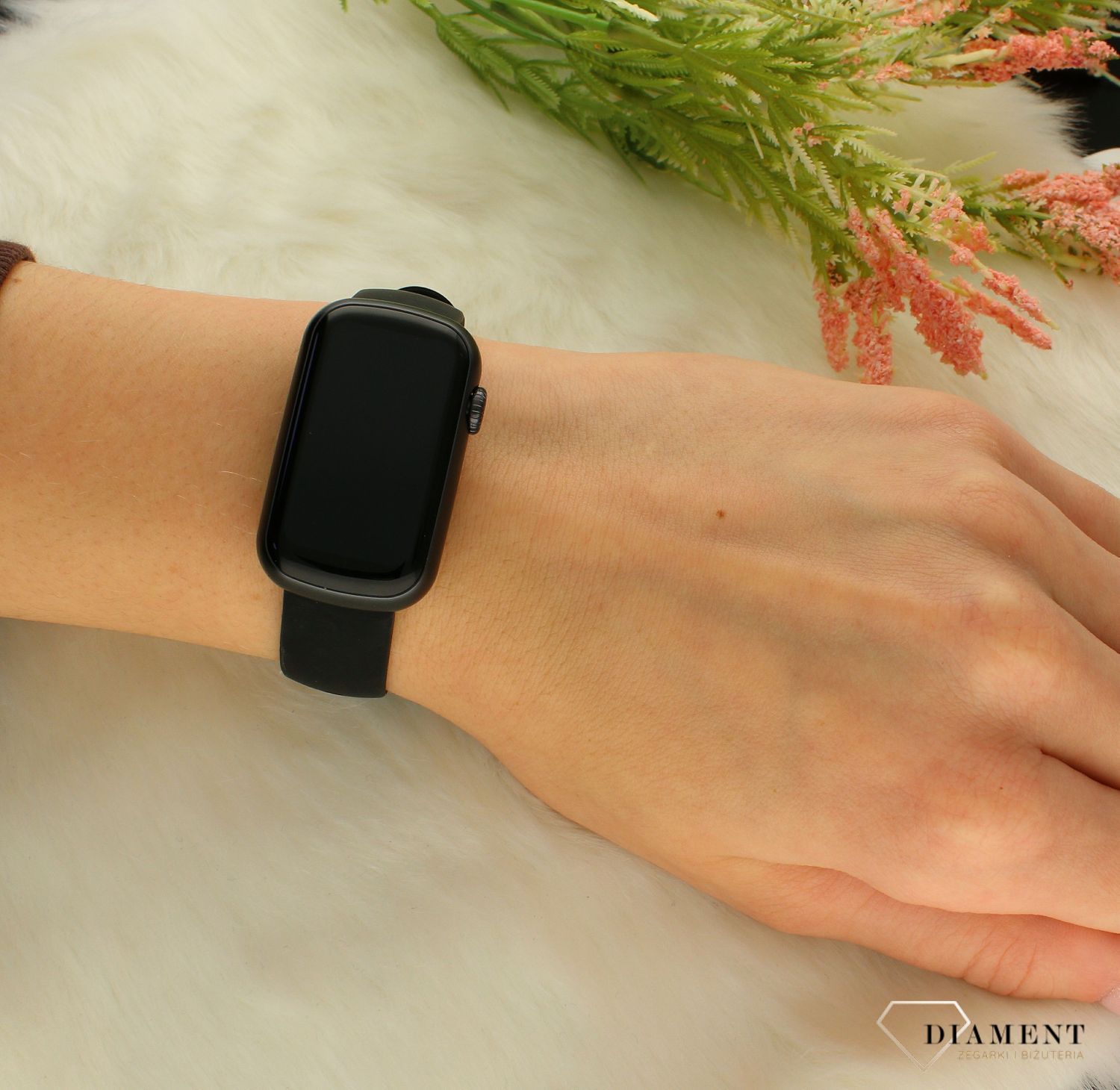 Zegarek Smartwatch Hagen HC12 Czarny zestaw .,..jpg